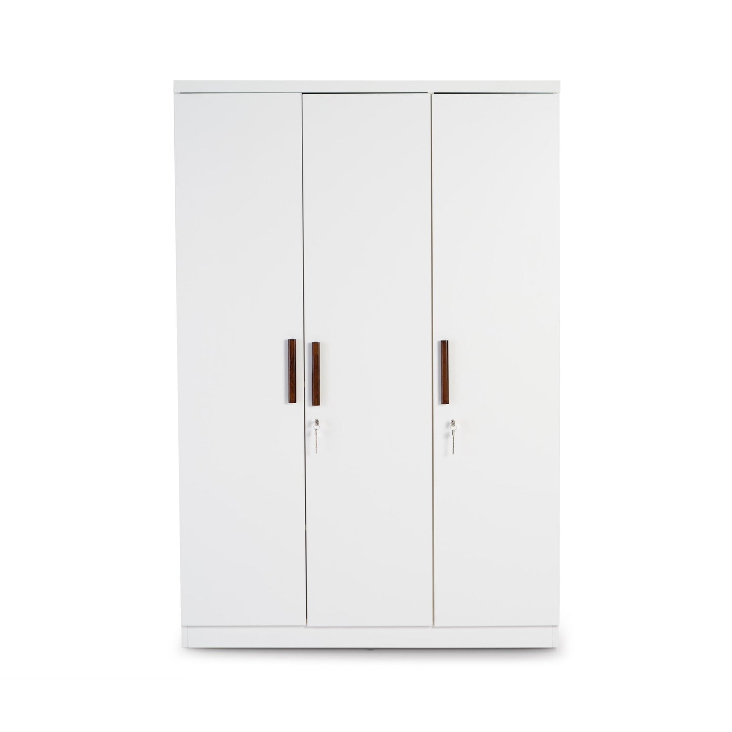 3 Door Wardrobe in Frosty White