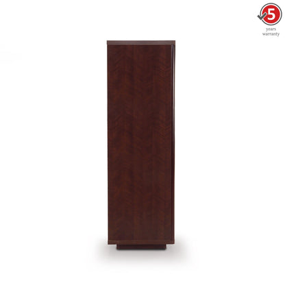 4 Door Wardrobe in Omaha Cherry Finish