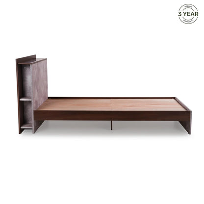 Single Bed with Storage Headboard