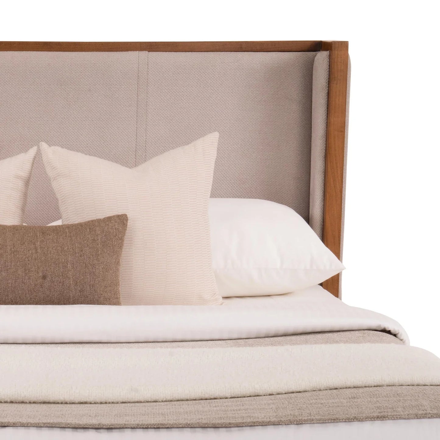 Upholstered Queen Size Bed with Hydraulic Storage