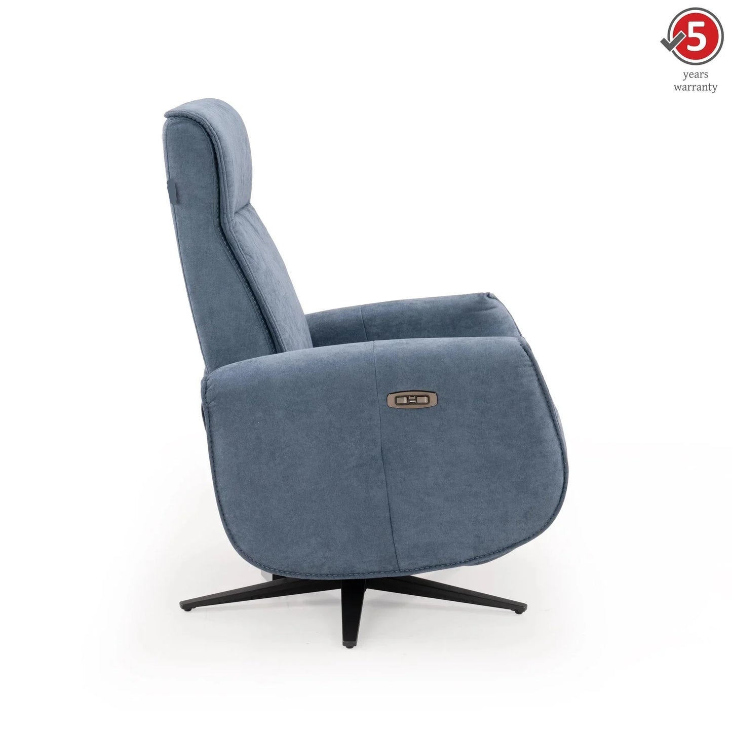 Tweed 1 Seater Power Swivel Recliner