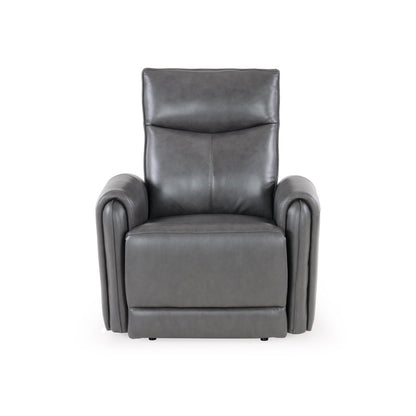 Leather 1 Seater Power Recliner with Charging Ports