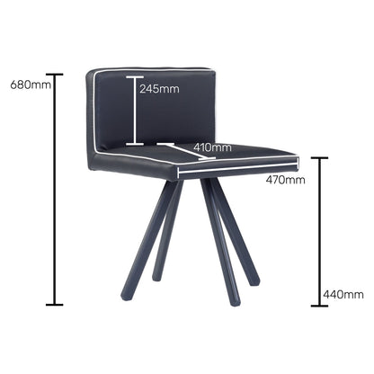 Glass 6 Seater Dining Set