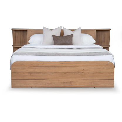 King Size Bed with Storage & Headboard Extensions