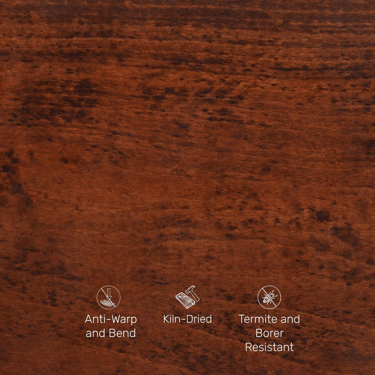 Solid Wood Single Bed with Memory Foam Mattress