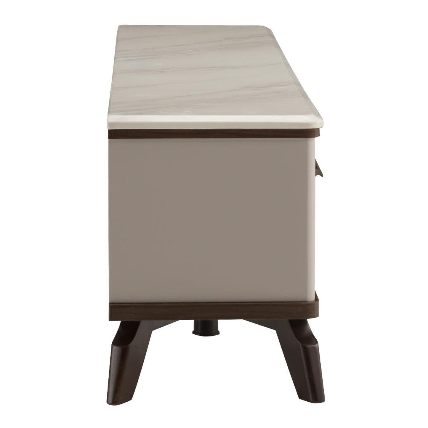 Extendable TV Unit with Marble Finished Top