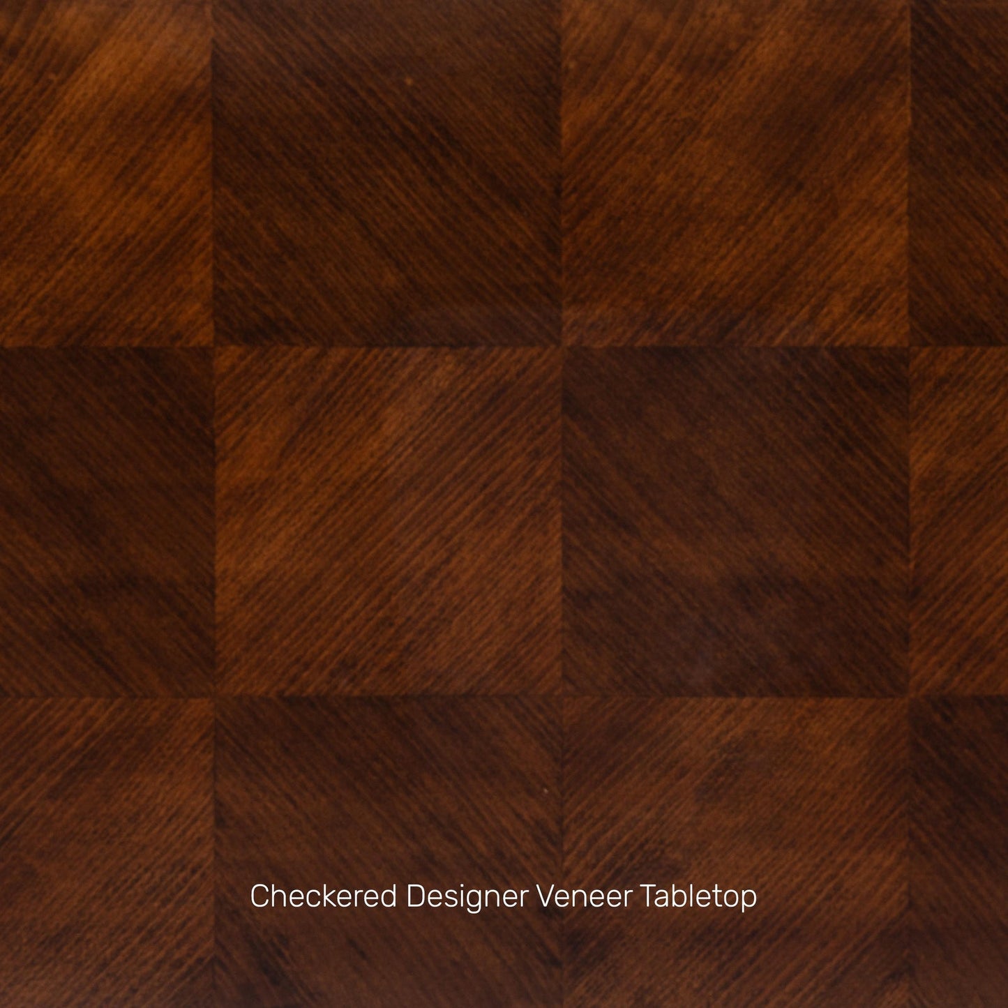 Solid Wood Veneer TV Unit in Dark Oak