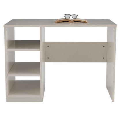 Study Desk in Frosty White Finish