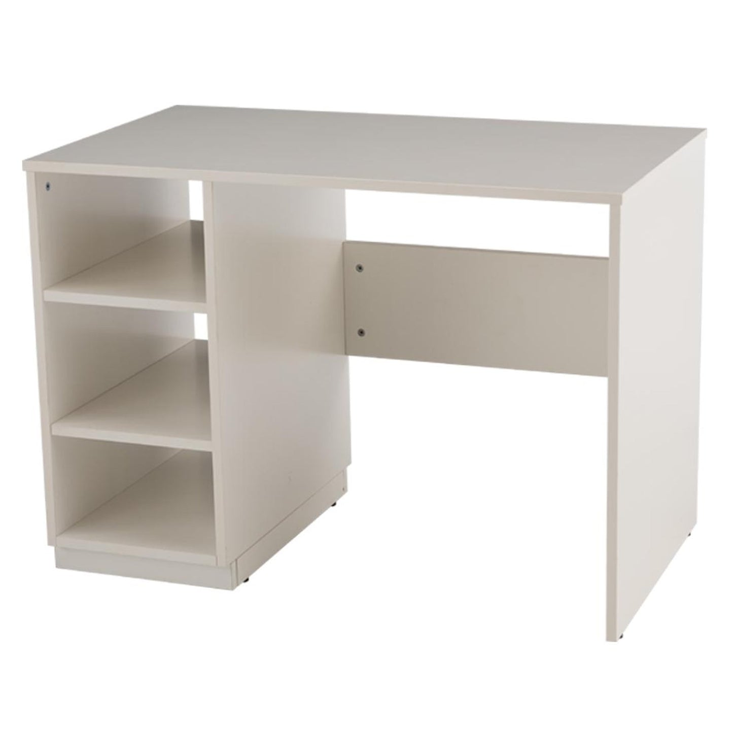 Study Desk in Frosty White Finish