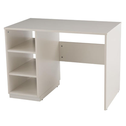 Study Desk in Frosty White Finish