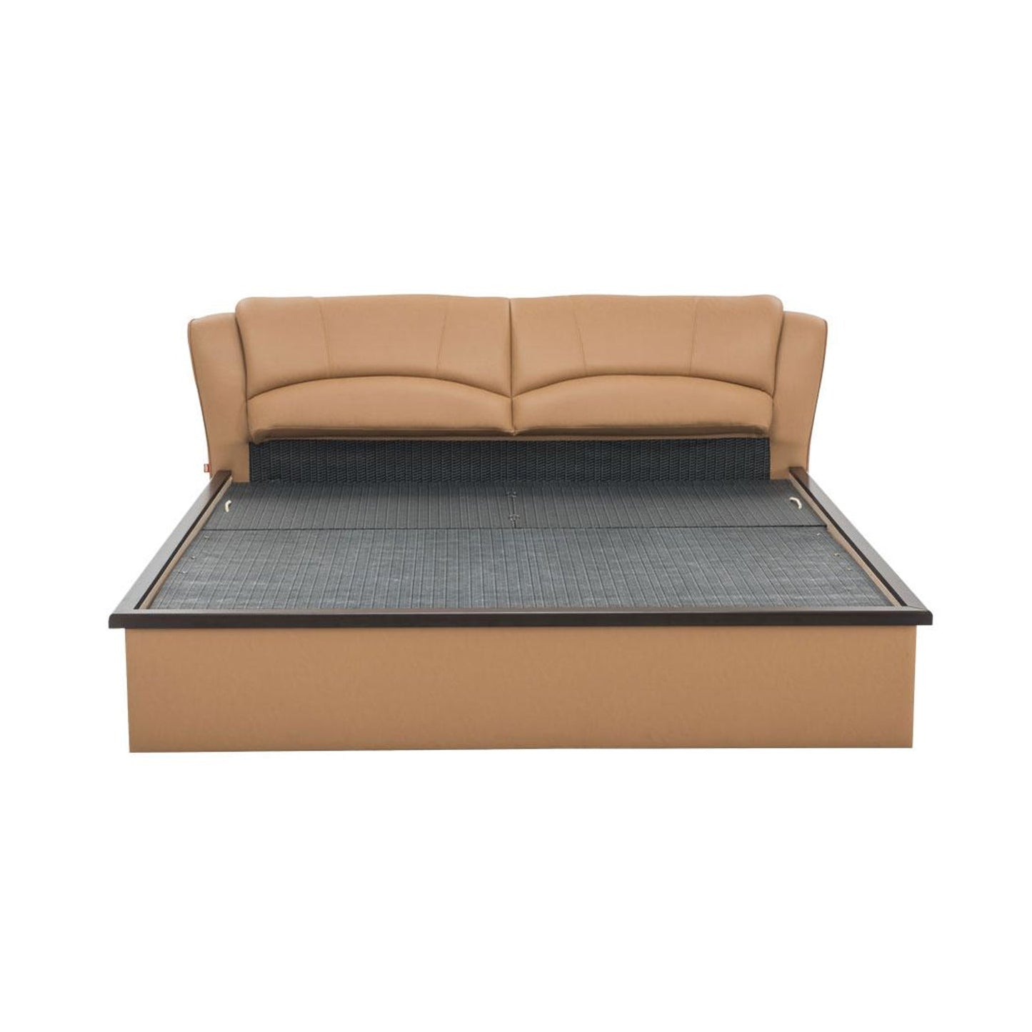 Upholstered Queen Size Bed with Hydraulic Storage