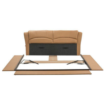 Upholstered Queen Size Bed with Hydraulic Storage