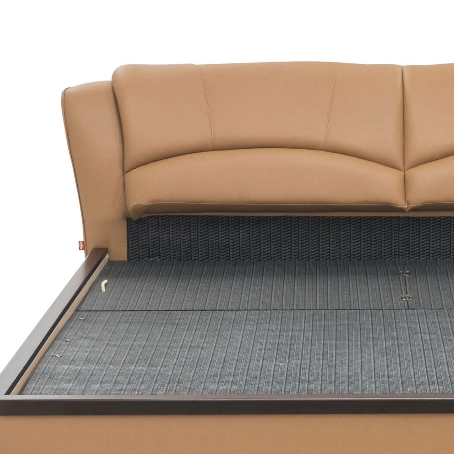 Upholstered Queen Size Bed with Hydraulic Storage
