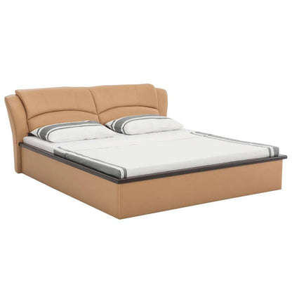Upholstered King Size Bed with Hydraulic Storage