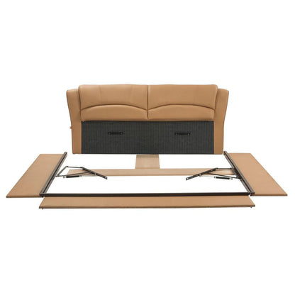Upholstered King Size Bed with Hydraulic Storage