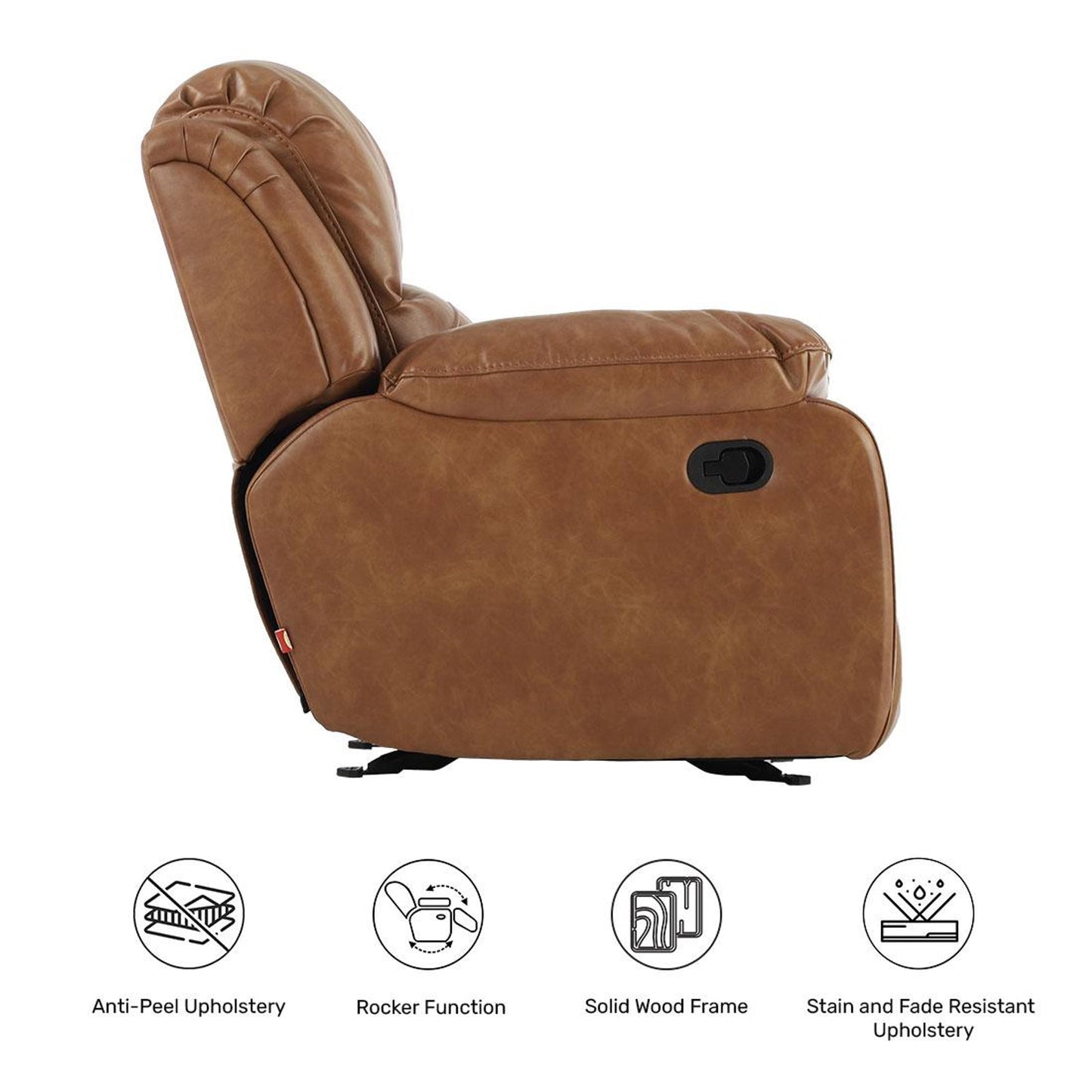 Nappa Aire Leather 1 Seater Recliner